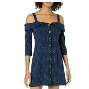 BCBGeneration Women's Mini Dress - Off the Shoulder